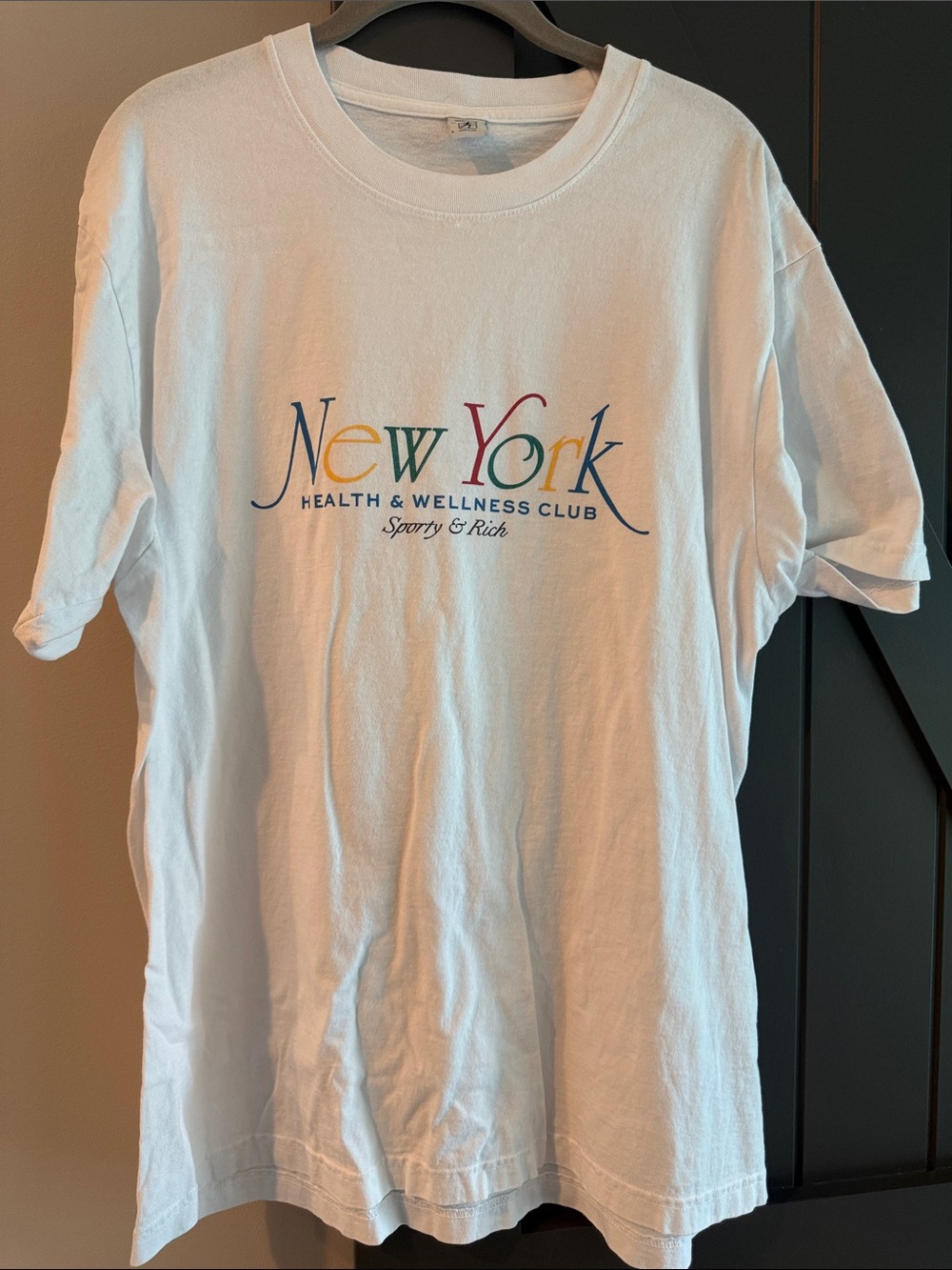 Sporty & Rich New York Health & Wellness Club Graphic Tee